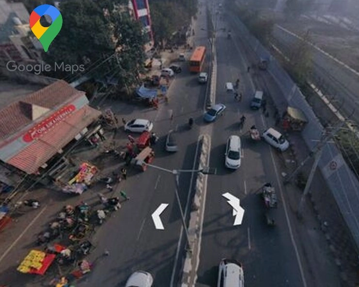 Google Maps ने  11 साल बाद लॉन्च किया Street View फीचर, जानिए कैसे करेगा काम आसान  Google Maps launches street view feature in 10 indian cities - Google Maps launches street view feature in 10 indian cities