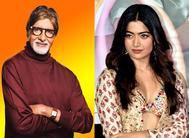रश्मिका मंदाना मिलने के लिए खड़ी थीं और अमिताभ बच्चन सामने से निकल गए - I am living my dream of working with two icons of Indian cinema says Rashmika Mandanna on working with Allu Arjun and Amitabh Bachchan
