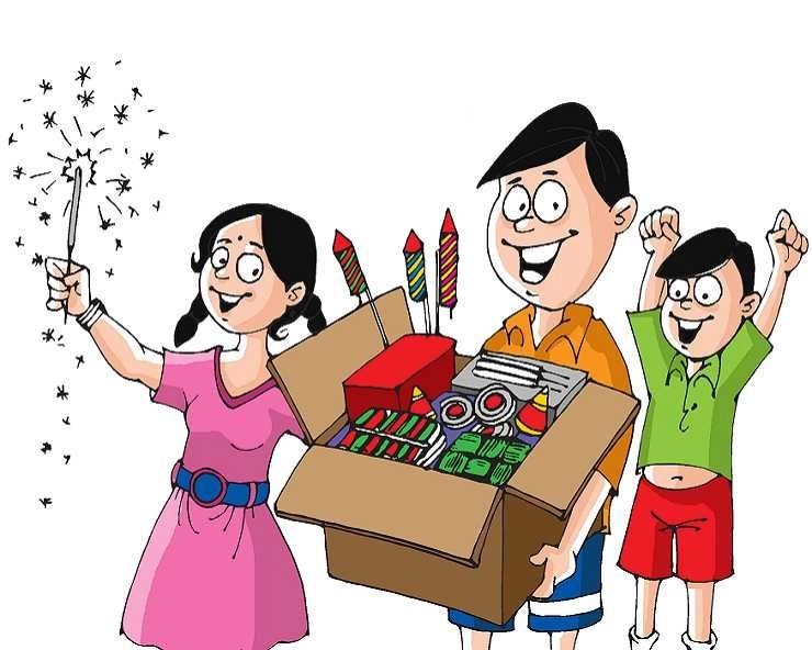 Diwali safety tips - ફટાકડા ફોડતા સમયે રાખો આ કાળજી