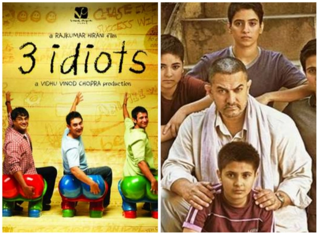 आमिर खान की '3 इडियट्स' और 'दंगल' ने टॉप 10 मोस्ट लाइक्ड हिंदी फिल्मों की लिस्ट में बनाई जगह