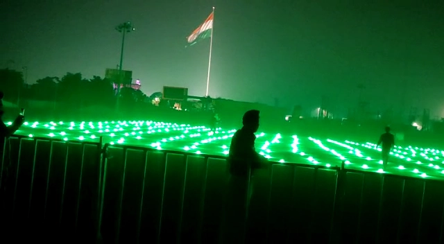गोरखपुर में ड्रोन लेजर शो के माध्यम से काकोरी बलिदान दिवस के अमर सपूतों को श्रद्धांजलि