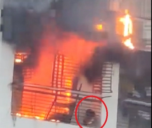 अहमदाबाद में इमारत की 7वीं मंजिल में लगी भीषण आग, 40 को बचाया, 1 की मौत - Ahmedabad girl stuck in balcony during fire succumbs to burn injuries
