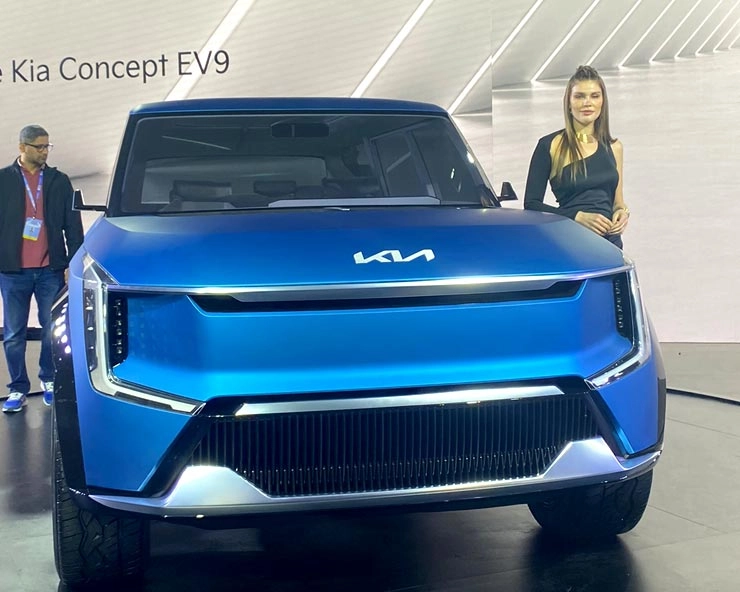 Auto Expo 2023 : Kia ऑटो एक्सपो में दिखाई Concept EV9 की झलक, शानदार हैं फीचर्स