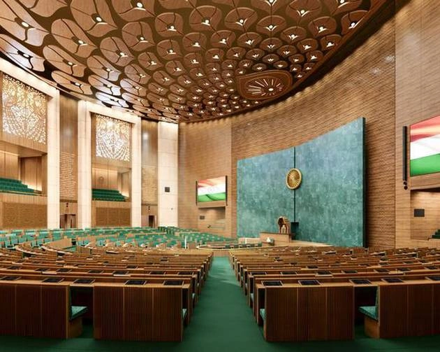 तस्वीरों में जानिए कैसा है भारत का नया संसद भवन - how new parliment building looks