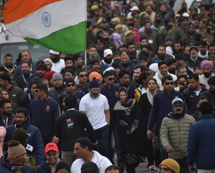 bharat jodo yatra : भारत जोड़ो यात्रा अंतिम चरण में, महबूबा मुफ्ती ने कहा- कश्मीर के लिए ताज़ी हवा का झोंका है यह पदयात्रा