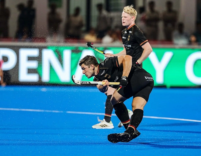 दिल धड़काने वाले मैच में जर्मनी ने शूटआउट में बेल्जियम को 5-4 से हराकर तीसरी बार जीता हॉकी विश्वकप