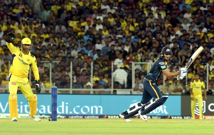 IPL Final: गुजरात ने चेन्नई के खिलाफ खड़ा किया 214 रनों का पहाड़ जैसा स्कोर