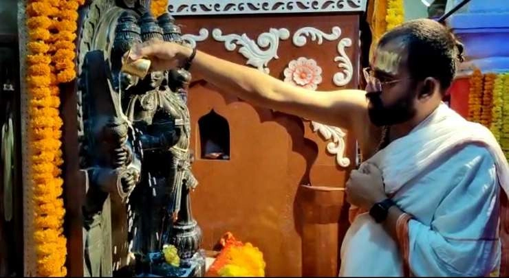 श्री हनुमान जयंती के अवसर पर मंगलग्रह मंदिर में विशेष रुद्राभिषेक महापूजा