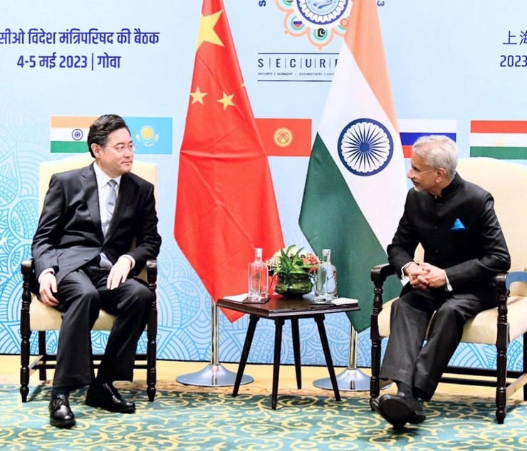 SCO Meeting : एस जयशंकर की चीन के विदेश मंत्री के साथ गोवा में द्विपक्षीय बैठक, इन मुद्दों पर हुई चर्चा - sco meeting s jaishankar holds bilateral talks with chinese foreign minister qin gang in goa