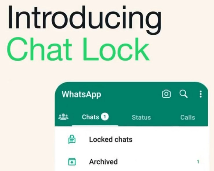 Whatsapp Chat Lock Feature : WhatsApp पर आया नया फीचर, अब लॉक कर सकते हैं चैट्स, ऐसे करें सेटिंग, देखें वीडियो - whatsapp launches new safety feature chat lock meta ceo mark zukerburg