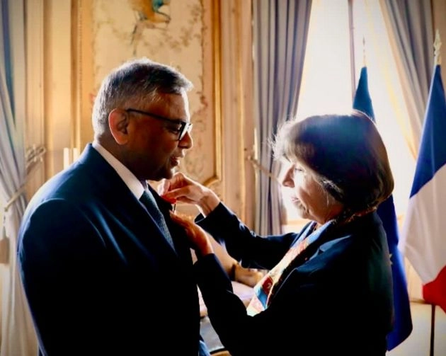 एन. चंद्रशेखरन को फ्रांस का सर्वोच्च नागरिक सम्मान - Tata Group Chief N Chandrasekaran Gets France's Highest Civilian Award