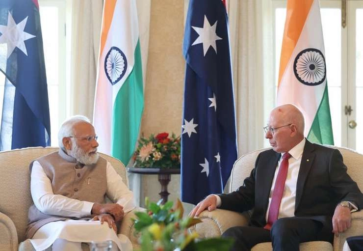 पीएम मोदी ने ऑस्ट्रेलियाई गवर्नर जनरल डेविड हर्ले से की मुलाकात, द्विपक्षीय संबंधों को देंगे बढ़ावा