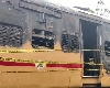 केरल में कन्नूर रेलवे स्टेशन पर ट्रेन के डिब्बे में लगी आग