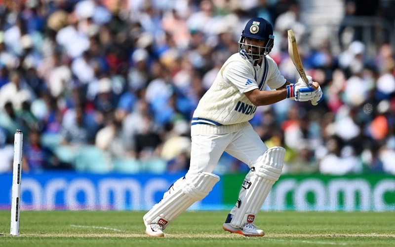 WTC Final में अर्धशतक बनाने वाले पहले भारतीय बल्लेबाज बने अजिंक्य रहाणे, नो बॉल के जीवनदान का उठाया फायदा - Ajinkya Rahane becomes first Indian batsmen to score fifty in WTC Final