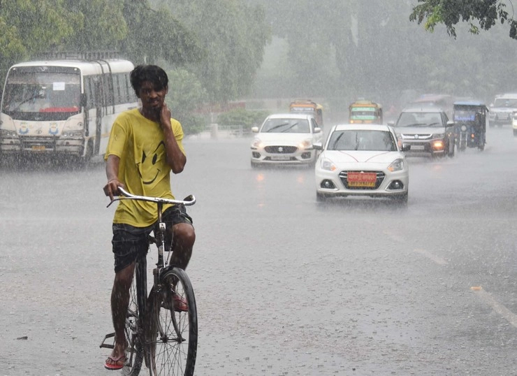 rain in india