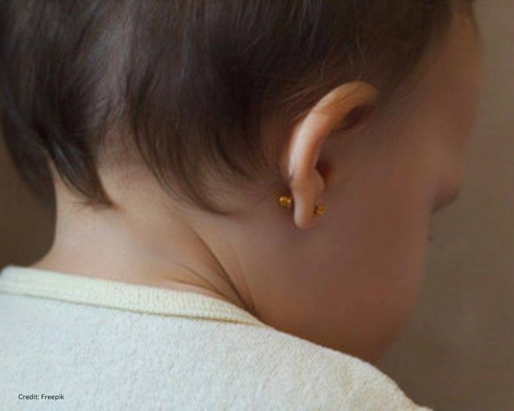 what to do before piercing baby ears