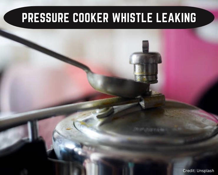 pressure cooker whistle leaking