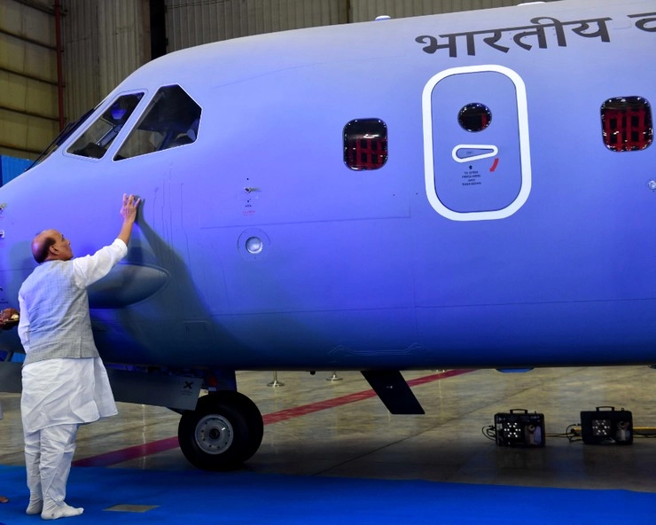 भारतीय वायुसेना में शामिल हुआ पहला सी-295 विमान - First C-295 aircraft joins Air Force