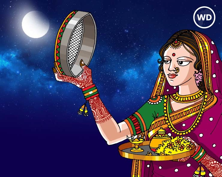 करवा चौथ और आपकी राशि : इस साल कौन सा Color शुभ है आपके लिए   Karwa Chauth Astrology - Karwa Chauth Dress Color according to Zodiac Sign