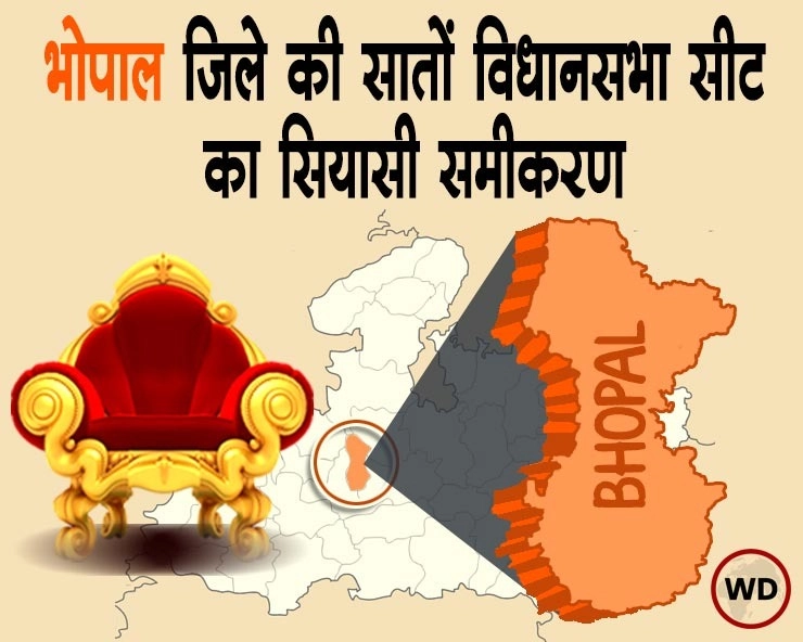 भोपाल में बागी भाजपा और कांग्रेस दोनों के लिए चुनौती, पढ़ें राजधानी की सातों सीटों का सियासी समीकरण