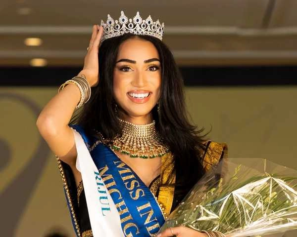 भारतीय-अमेरिकी मेडिकल छात्रा ने 'मिस इंडिया यूएसए 2023' का पहना ताज - Indian-American medical student crowned 'Miss India USA 2023'