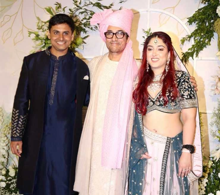 बेटी आयरा की शादी में नजर आया आमिर खान का बिल्कुल अलग अवतार