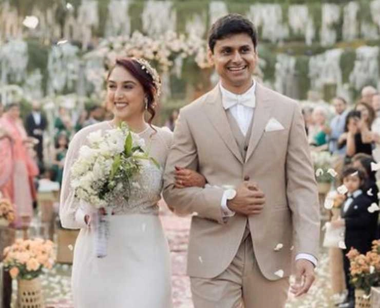 ira khan nupur shikhare white wedding photos goes viral - ira khan nupur shikhare white wedding photos goes viral