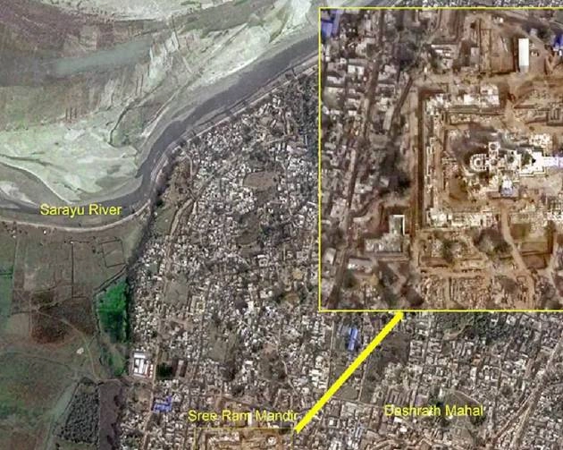 ayodhya satellite picture