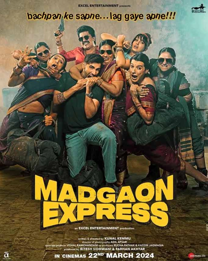 मडगांव एक्सप्रेस का ट्रेलर रिलीज: कॉमेडी से भरपूर रोलरकोस्टर राइड - madgoan express trailer is out