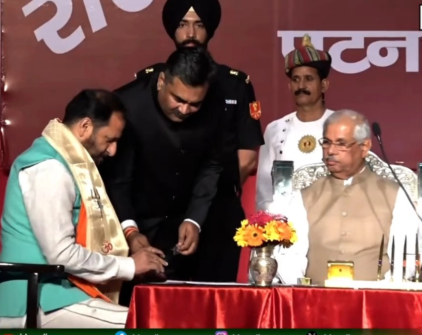 Bihar Cabinet Expansion : बिहार में नीतीश मंत्रिमंडल में विस्तार, 21 नए मंत्रियों ने ली शपथ - bihar nitish kumar cabinet expansion oath ceremony bjp jdu minister name list