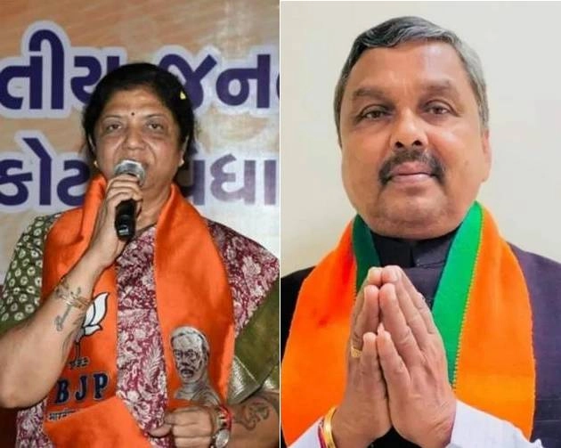 गुजरात में भाजपा को झटका, 2 उम्मीदवार नहीं लड़ेंगे चुनाव - gujarat :  bjp candidates ranjana bhatt and bhikhaji thakor refused to congest election