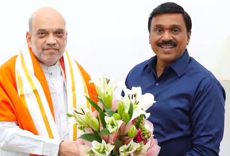 Karnataka : खनन कारोबारी जनार्दन रेड्डी ने फिर थामा BJP का दामन - karnataka mla janardhana reddy joins bjp