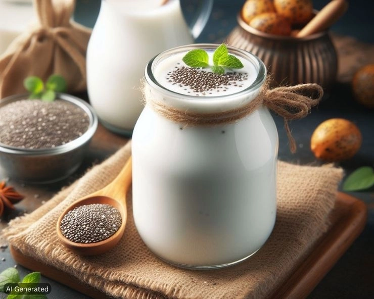 Buttermilk with Chia Seeds Benefits