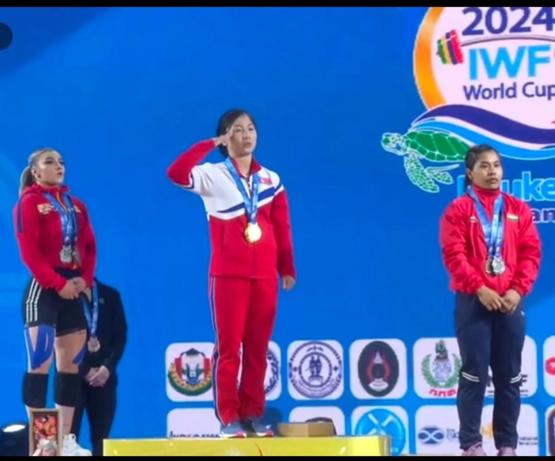 IWF World Cup 2024 : बिंदियारानी को Weighlifting World Cup में कांस्य पदक - IWF World Cup 2024, Bindyarani Devi wins bronze medal