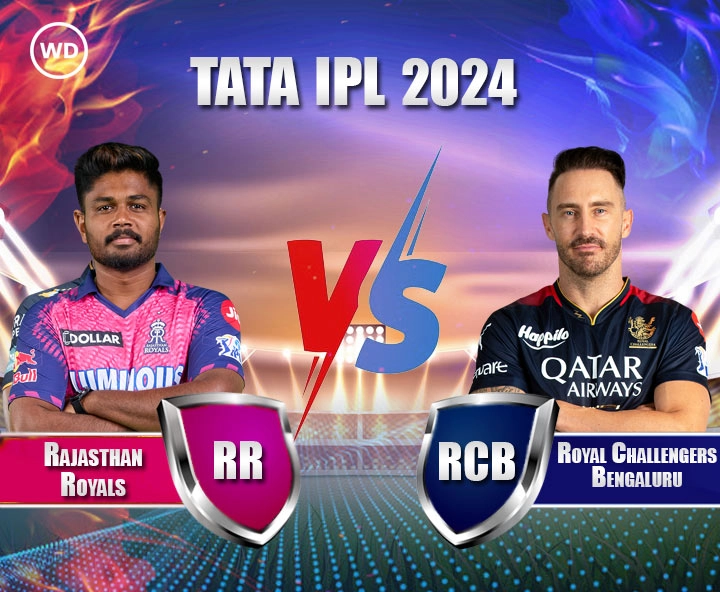 IPL 2024: RCB के खिलाफ रॉयल्स का टॉस जीतकर गेंदबाजी का फैसला (Video) - Royal Challengers Bangalore wins the toss and opts to bowl first against Rajasthan Royals