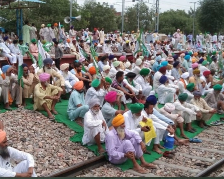 पंजाब-हरियाणा में किसानों का रेल रोको आंदोलन, साथियों की रिहाई की मांग, कई रेलगाड़ियां प्रभावित
