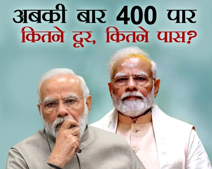 भाजपा का अबकी बार 400 पार का नारा कितनी दूर-कितनी पास? - Will BJP be able to win 400 seats in Lok Sabha elections?