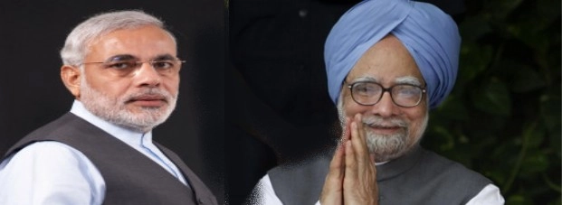 मनमोहन सिंह की कार्यशैली व रेनकोट - Narendra Modi, Manmohan Singh