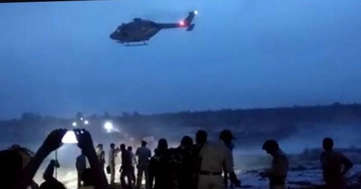 सुल्तानगढ़ जलप्रपात हादसा : 10 घंटे चले रेस्क्यू ऑपरेशन चलाकर चट्टानों में फंसे 45 लोगों को बचाया
