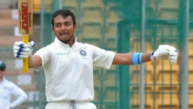 भारताला नवीन क्रिकेट स्टार मिळाला आगमनात पृथ्वी शॉच शतक