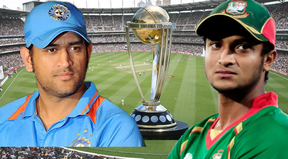 जब माही ने सजाई बांग्लादेश टीम की फील्डिंग (वीडियो) - Dhoni sets field for Bangladesh