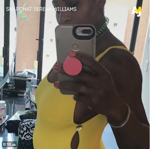 सेरेना विलियम्स प्रेग्नेंट, स्विम सूटमध्ये फोटो पोस्ट करून लिलिहे - 20 आठवडे