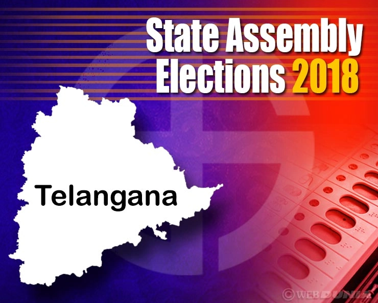तेलंगाना विधानसभा निवडणूक निकाल 2018 : पक्षाची स्थिती (Live Updates)