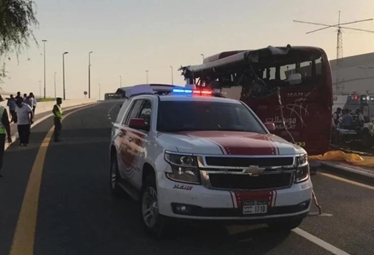 दुबईत बस अपघातात आठ भारतीयांसह 17 जणांचा मृत्यू
