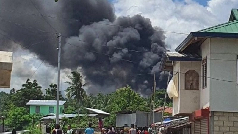फिलीपिन्समध्ये लष्कराच्या विमानाला झालेल्या अपघातात 45 जण मृत्यूमुखी