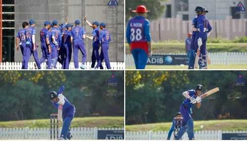 U19 आशिया कप IND vs AFG: भारताने अफगाणिस्तानवर 4 गडी राखून दणदणीत विजय मिळवत उपांत्य फेरीत प्रवेश केला.