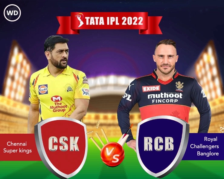 RCB vs CSK, IPL 2022:बेंगळुरूने चेन्नईसमोर 174 धावांचे लक्ष्य ठेवले, महिपाल लोमररने 42 धावा केल्या