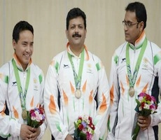 ஆசிய விளையாட்டுப் போட்டி: 5 பதக்கங்ளைப் பெற்றது இந்தியா