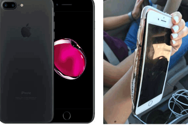 iPhone 8 Plus फुटल्याचा दोन घटना