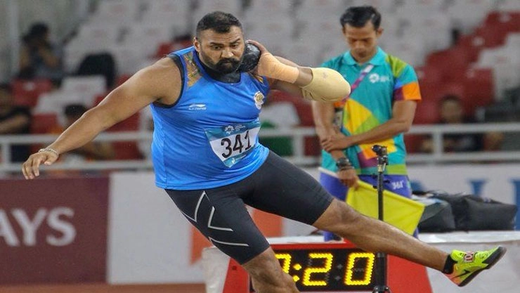 இந்தியாவுக்கு 7வது தங்கம்: குண்டு எறிதல் போட்டியில் அசத்திய தஜிந்தர்சிங் தூர்